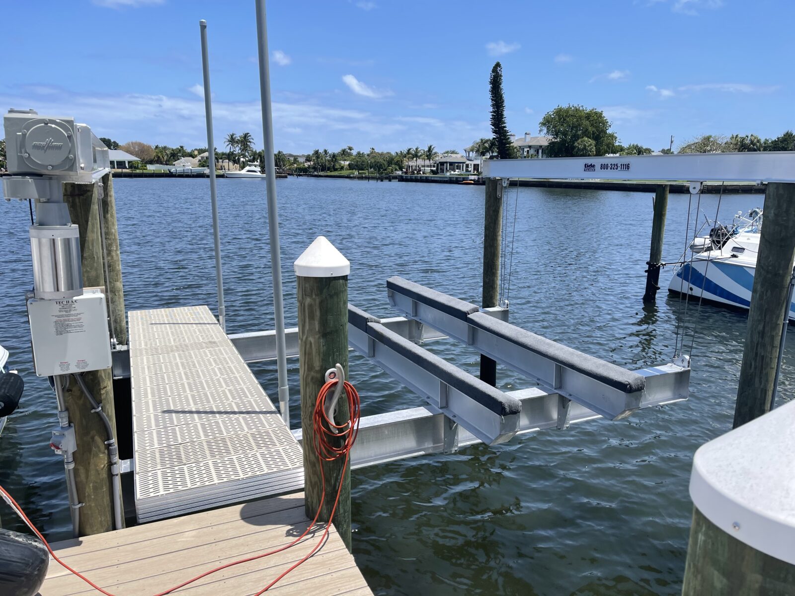 Papa; 24,000lb Tide Tamer High Speed with Walkway1